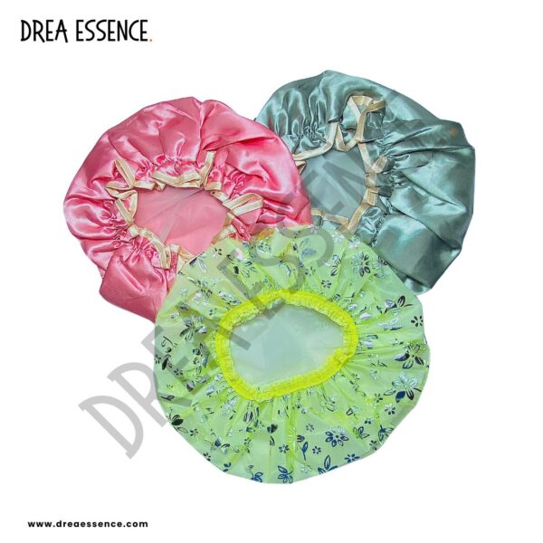 2 in 1 bonnet and shower cap