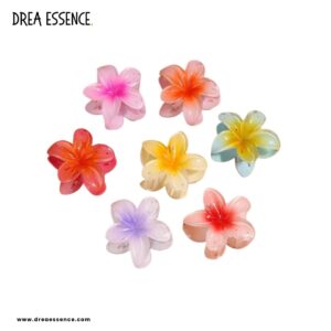 flower claw clip