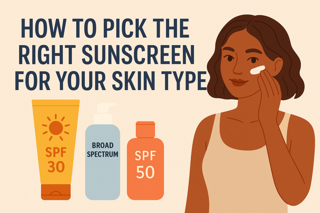 How to Pick the Right Sunscreen for Your Skin Type (With Product Recommendations)