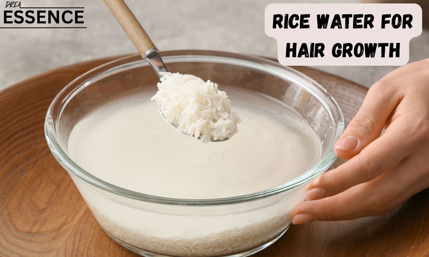 rice water for hair growth
